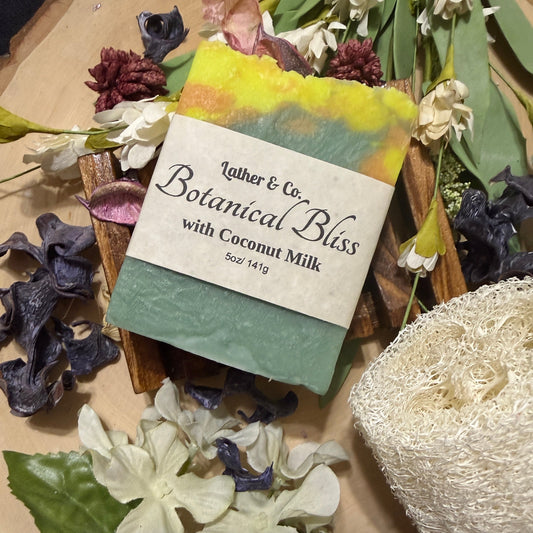 BOTANICAL BLISS COCONUT MILK BAR SOAP