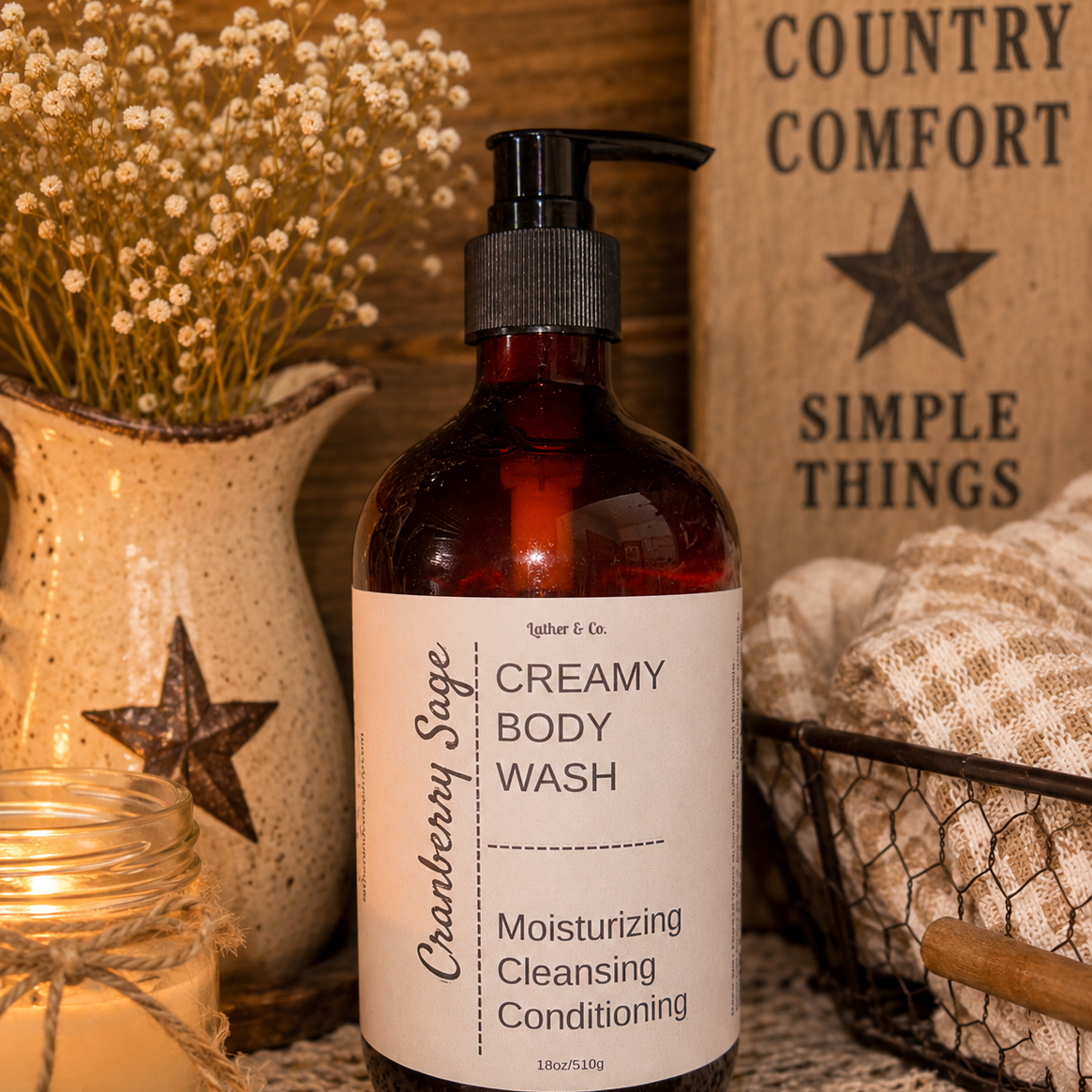 Body Wash - Moisturizing Cleansing Conditioning