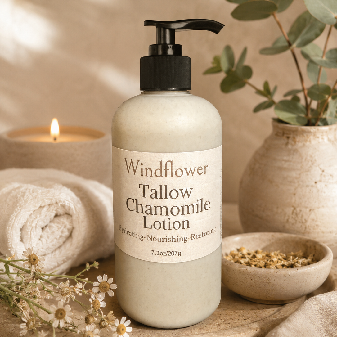 Hydrating and Moisturizing Tallow Lotion