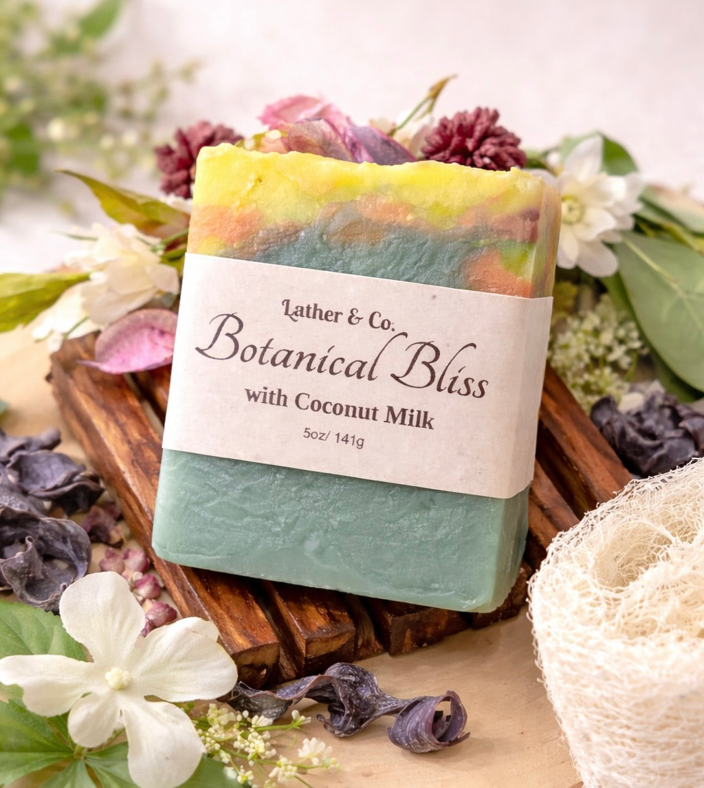 BOTANICAL BLISS COCONUT MILK BAR SOAP