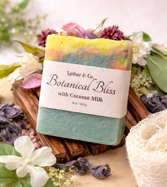BOTANICAL BLISS COCONUT MILK BAR SOAP
