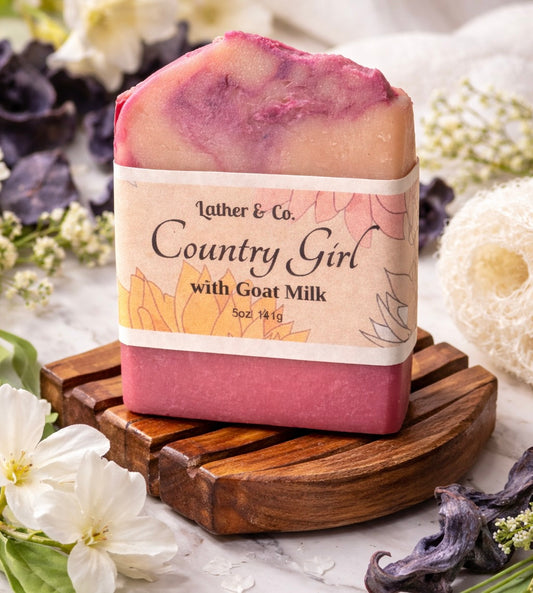 COUNTRY GIRL GOAT MILK BAR SOAP