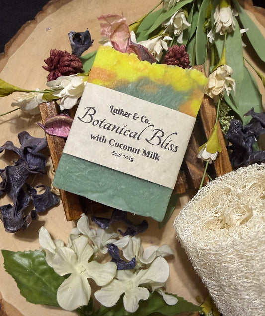BOTANICAL BLISS COCONUT MILK BAR SOAP