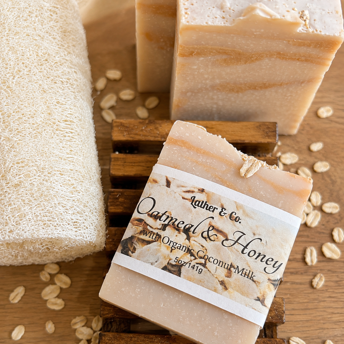 OAT HONEY COCONUT MILK BAR SOAP