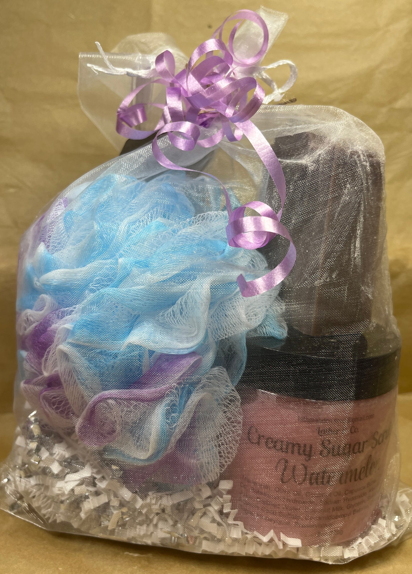 Gift Set - Lavender Vanilla Bar Soap and Wild Heather Sugar Scrub