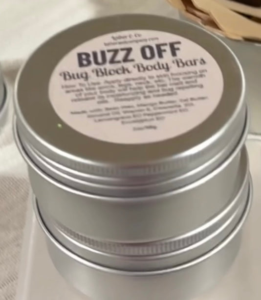 Buzz Off Bug Repellent Lotion Bar